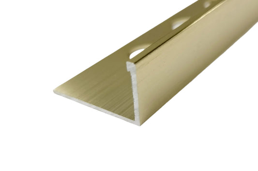 Brushed Gold Tile Trim