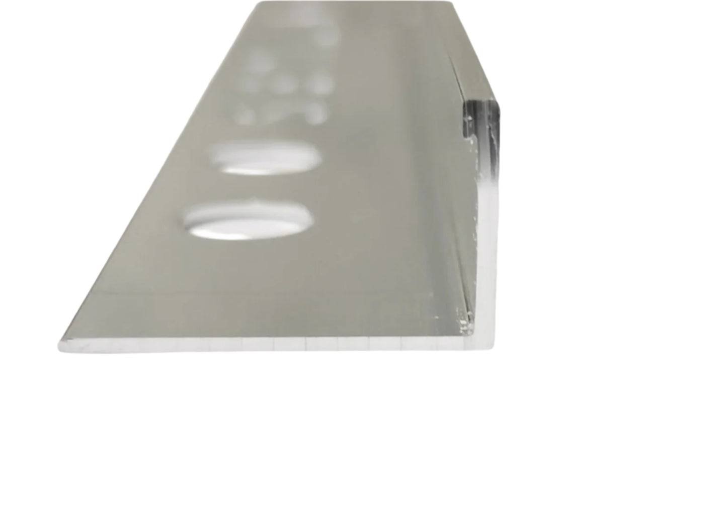 Brushed Silver Tile Trim