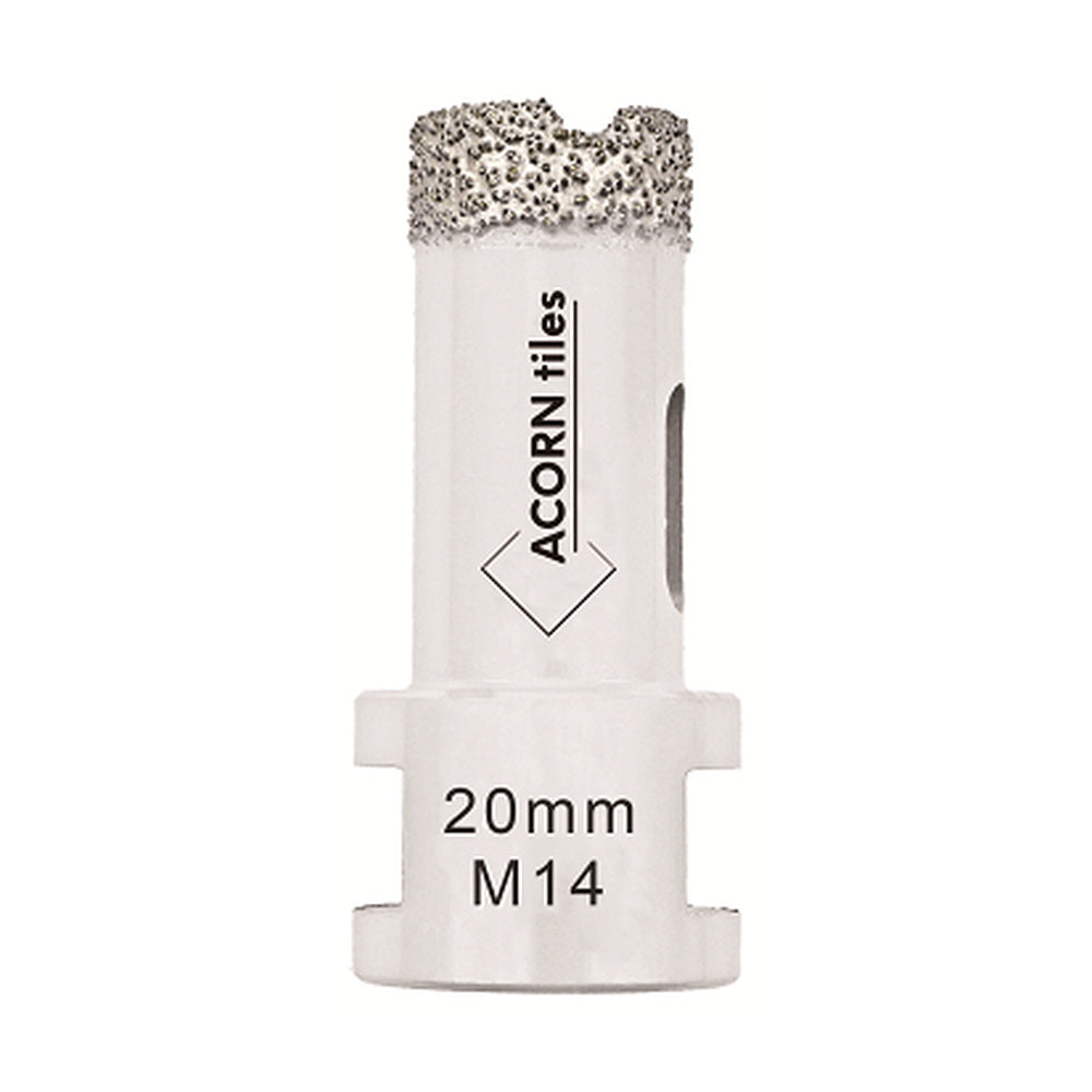 M14 Diamond Tile Hole Saws – Dry Cut | 6–45mm