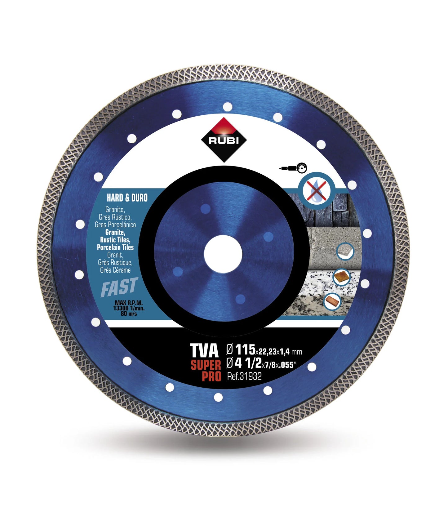 Rubi TVA Superpro Diamond Blade