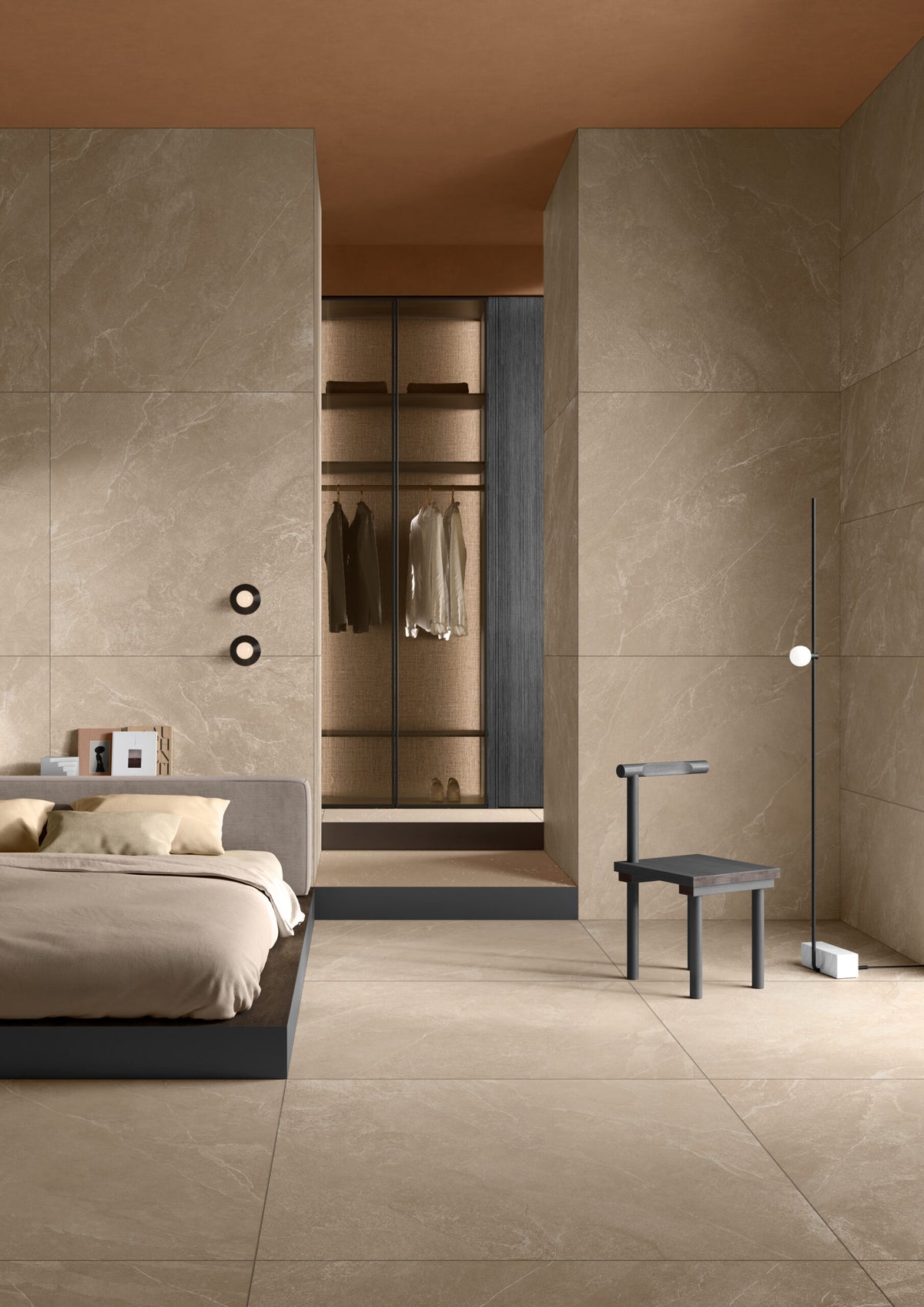 VitrA NovaPetra Dark Greige Stone Effect Porcelain Tile 30×60cm & 60×60cm