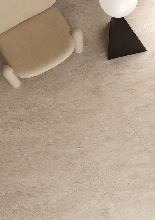 VitrA Quarstone Beige Stone Effect Porcelain Tile 30×60cm & 60×60cm