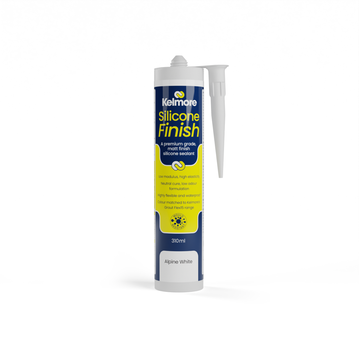 Kelmore Silicone Finish Colour-Matched Tile Sealant 310ml